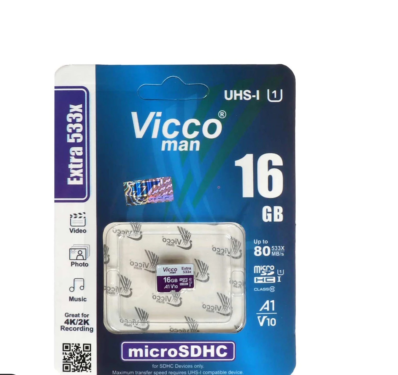 رم 16 گیگ ویکومن Vicco Man 533X 80MB/s
