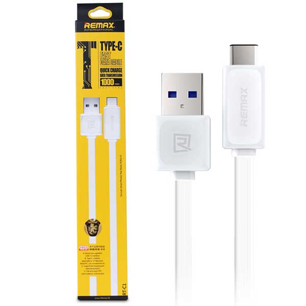 کابل تبدیل USB به Type-C ریمکس مدل RT-C1 به طول ا متر