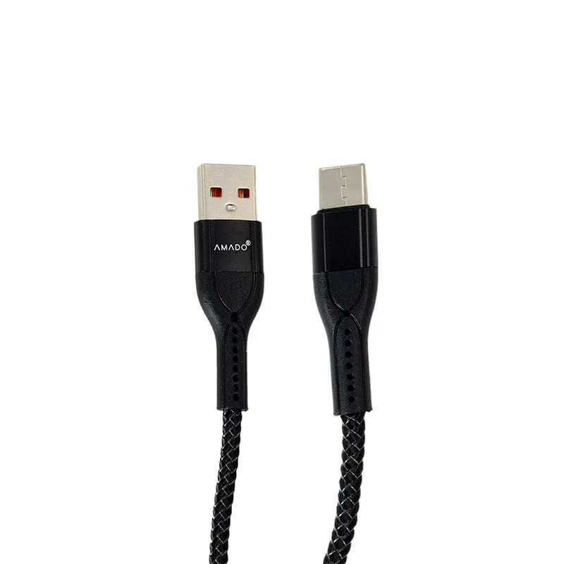 کابل شارژ و دیتا تایپ‌سی آمادو AMADO AMC-09C