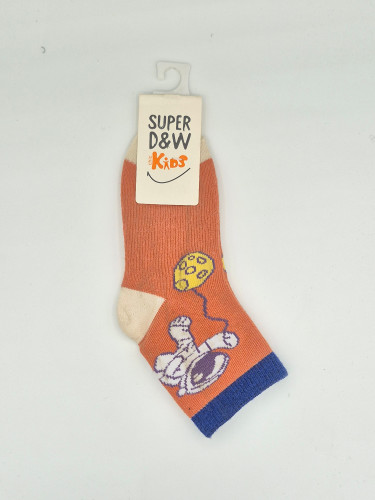 جوراب ساق دار فضانوردی super D&W برای سن ۷ تا ۸سال