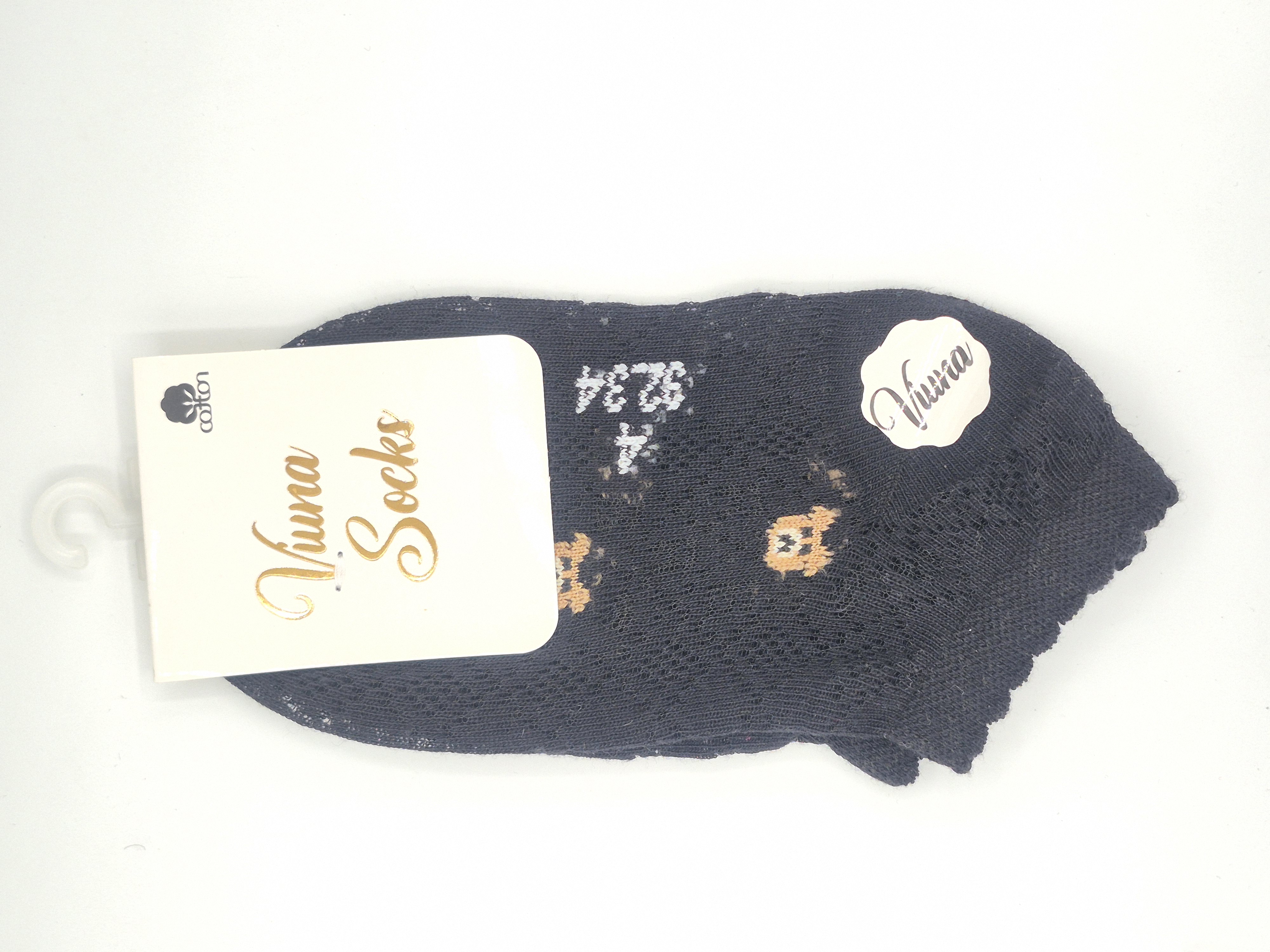 جوراب مچی توری طرحدار Viwna Socks برای سن ۴سال