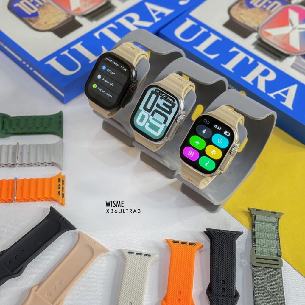 ساعت هوشمند Wisme X36 Ultra3 همراه با گارانتی شش ماهه