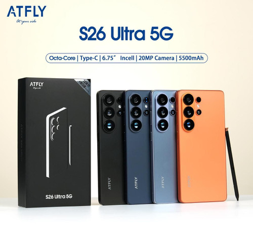 گوشی موبایل طرح ATFLY S26 ULTRA 5G همراه با کد فعالسازی