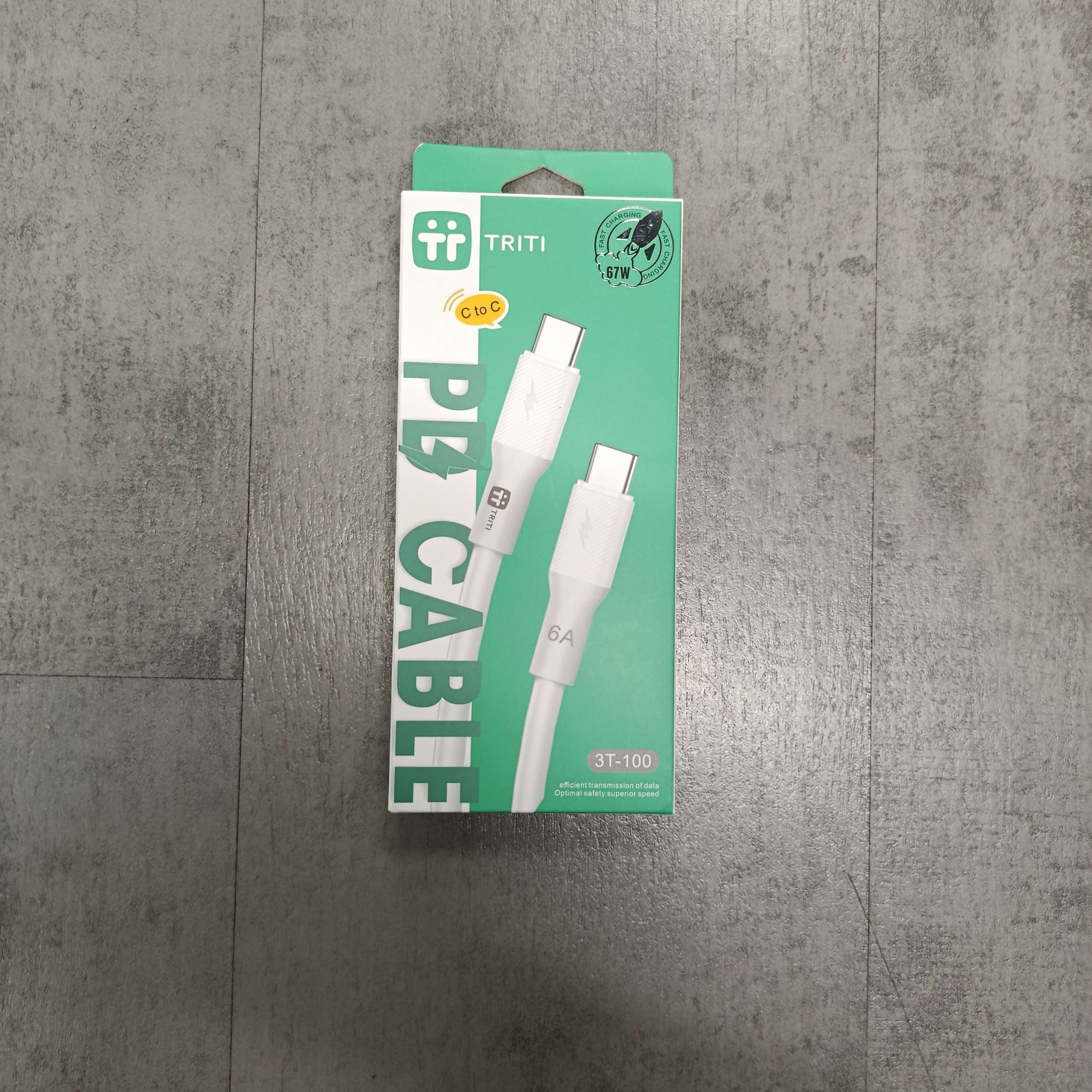 کابل دو سر تایپ سی triti 3t-100