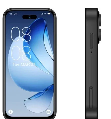 گوشی موبایل طرح آیفون مینی مدل iphone 17promax mini برند اپل apple حافظه 16 گیگابات رم 6 گیگابایت همراه با کد فعالسازی دائمی(رجیستر)