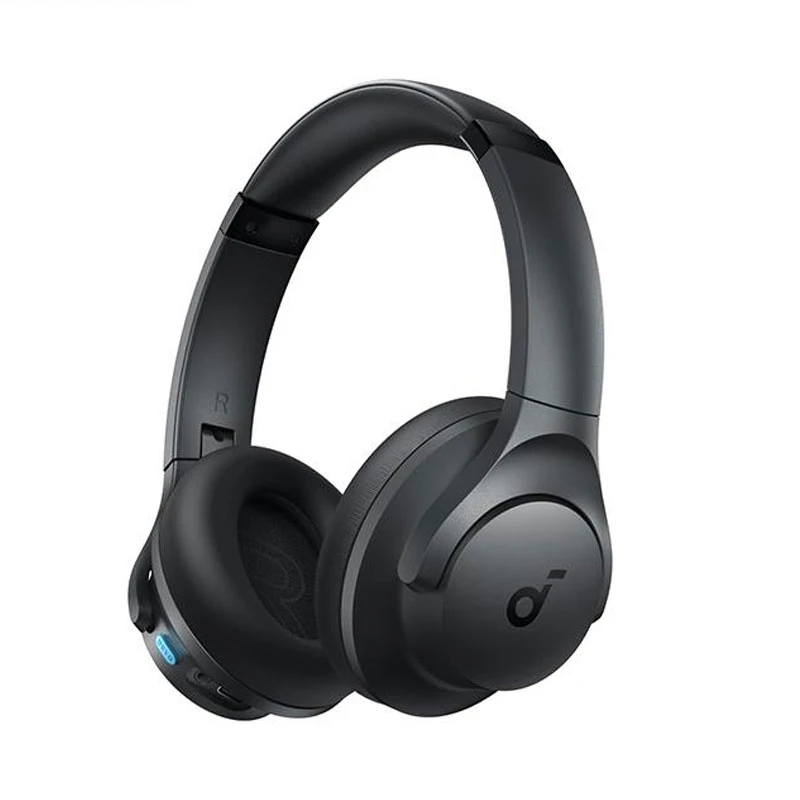 هدفون بلوتوثی انکر مدل Soundcore Q11i اصلی بدون قابلیت نویز کنسلینگ، درگاه شارژ USB Type-C، دارای میکروفون داخلی، شارژ سریع