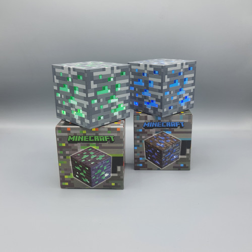 چراغ خواب ماینکرفت طرح مکعب | چراغ شب LED با طراحی بازی Minecraft | مناسب اتاق خواب، اتاق بازی و دکوراسیون | سنسور دار | هدیه خاص برای گیمرها و طرفداران ماینکرفت