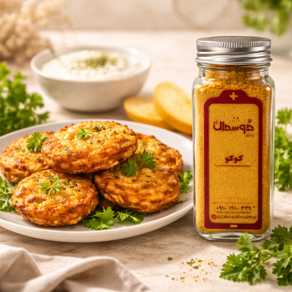 ادویه کوکو/باکیفیت عالی/برند زعفران خوشحال