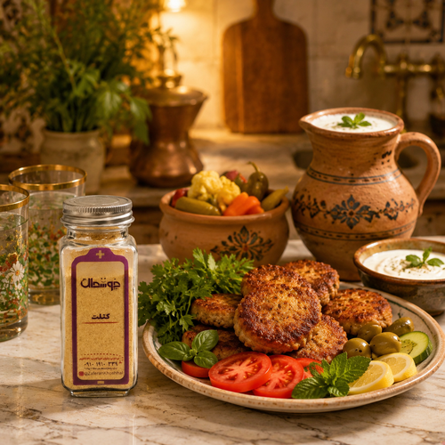 ادویه کتلت/با کیفیت عالی/برند زعفران خوشحال
