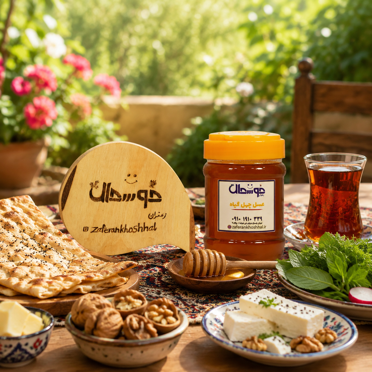 عسل چهل گیاه ( نیم کیلو )
