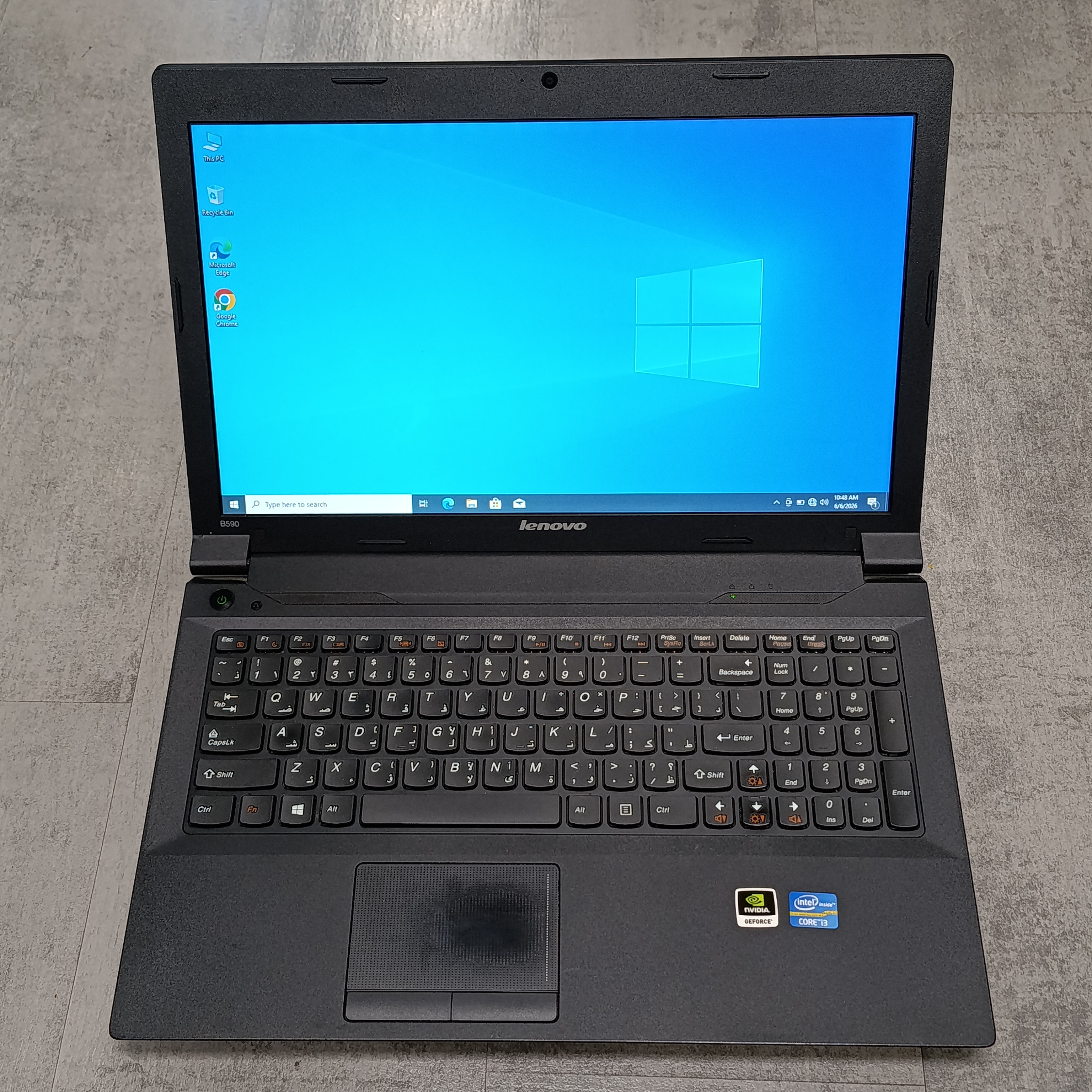 لپ‌تاپ لنوو ۱۵.۶ اینچ | پردازنده Intel Core i3-2348M | رم ۸ گیگابایت | حافظه SSD ۲۵۶ گیگابایت