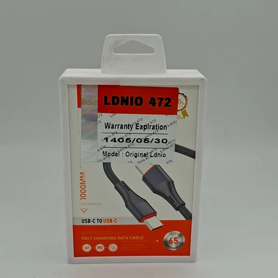 کابل اورجینال الدینیو Ldnio دو سر تایپ سی LC631c