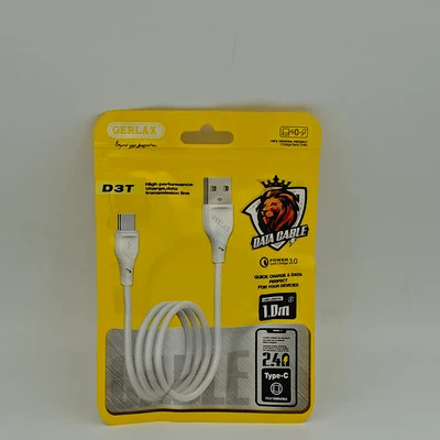 کابل جرلکس GERLAX تایپ سی به یو اس بی D3T