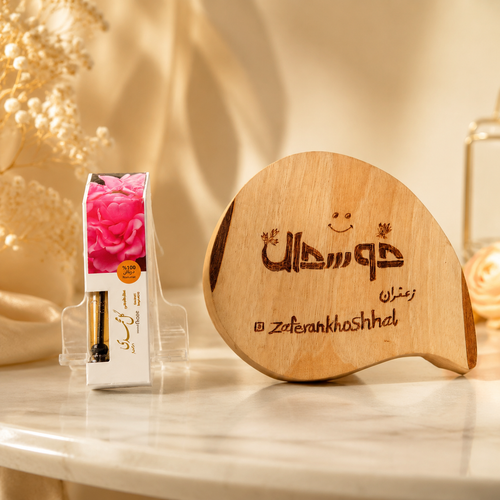 عطر طبیعی گل محمدی 1 گرمی