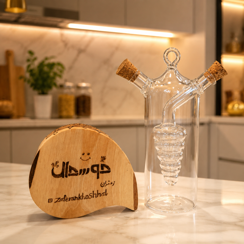آبلیمو خوری دو جداره انگور